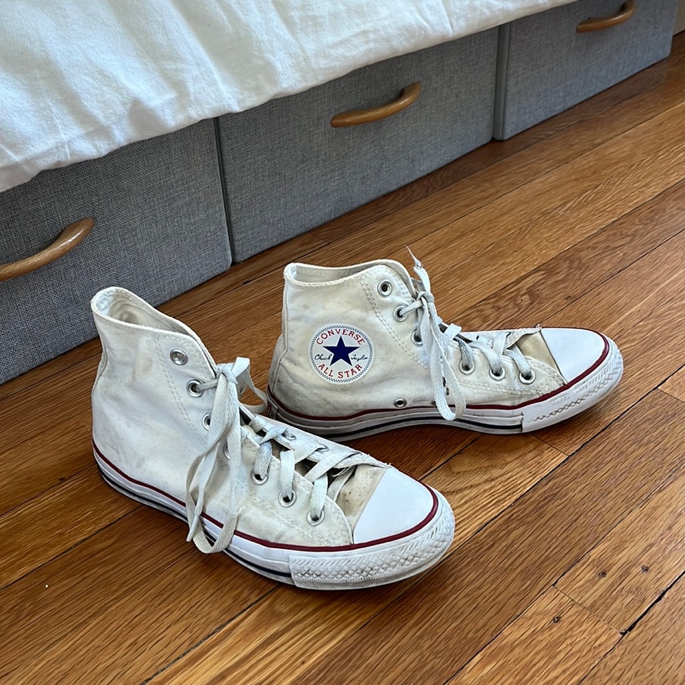 Converse High Tops.